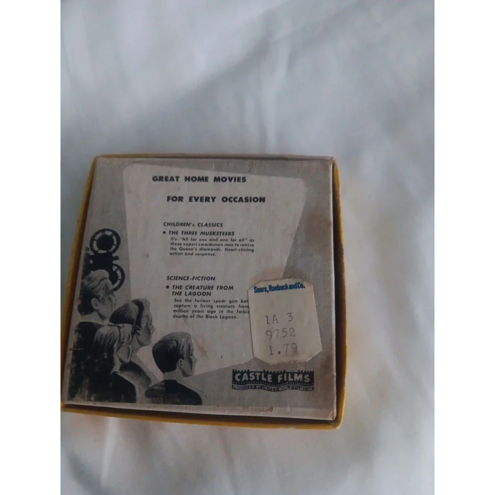 Castle Films Woody Woodpecker Standard 8mm Black & White Film Reel